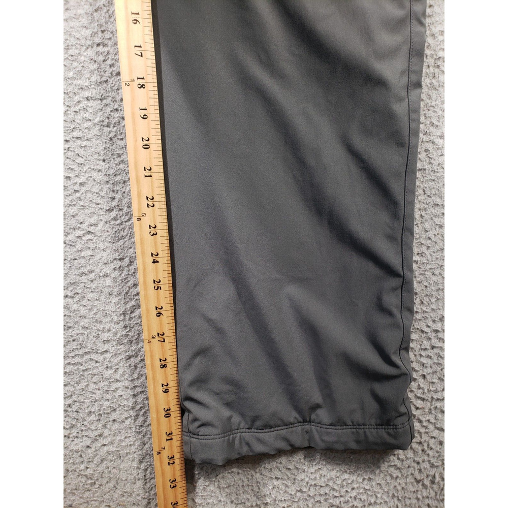 Eddie Bauer Cargo Pants Women's 16 Gray Fleece Lined Stretch Gorpcore 38x32 - Picture 8 of 16